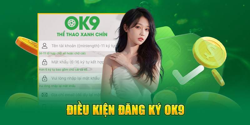 Điền thông tin đăng kí ok9