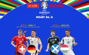trực tiếp bóng đá Euro 